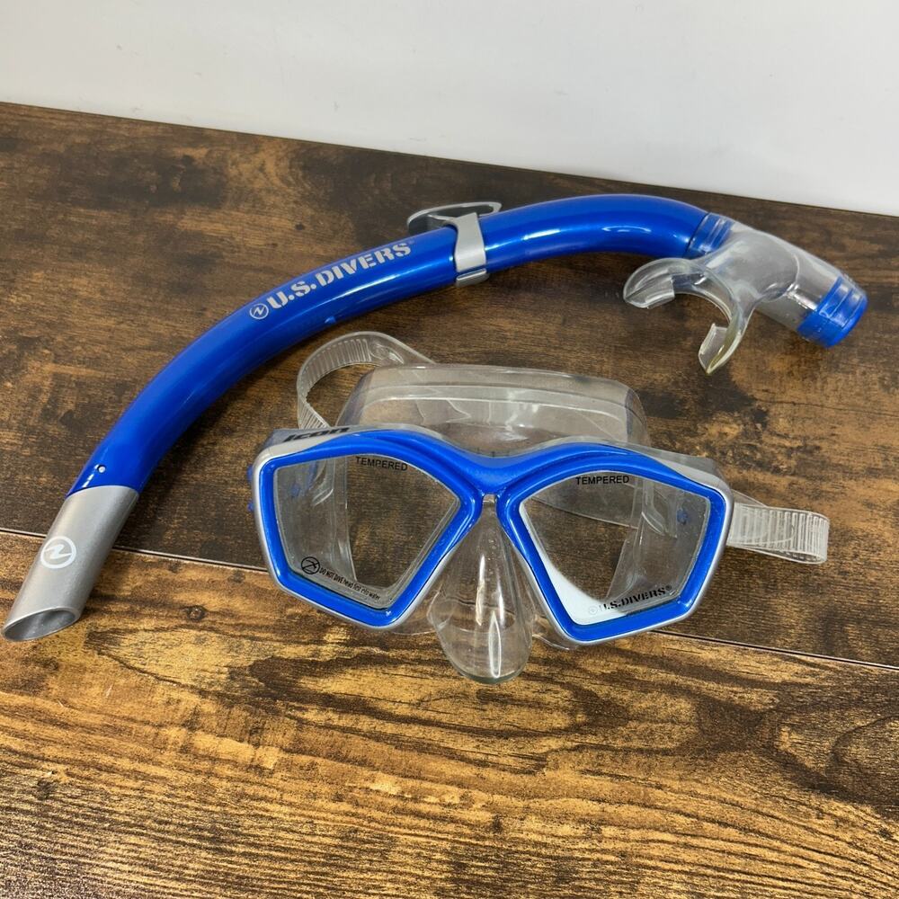US Divers Icon Kids / Adult mask Swim Scuba Dive Snorkel Anti-Fog Anti-Leak